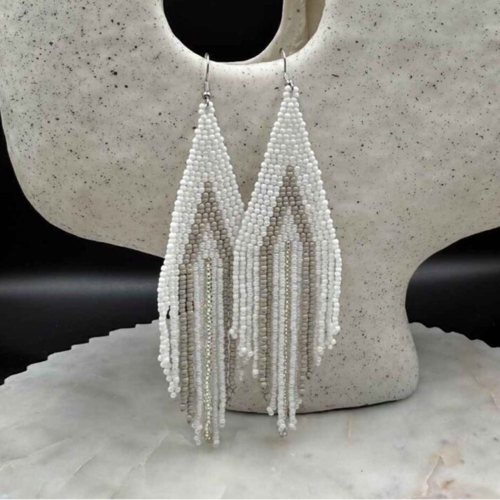 tassel drop earrings N808
